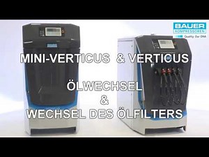 Ölwechsel - BAUER (MINI-) VERTICUS