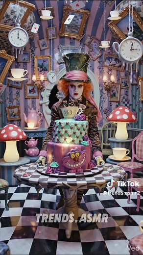 Mad Hatter's Food Challenge: Eat or Drink to Escape!
