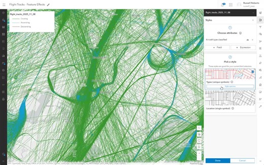 "Exploring feature effects in Map Viewer with ArcGIS Online" | Russell Roberts posted on the topic | LinkedIn