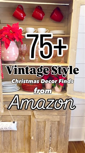 Real talk: the best vintage Christmas decor is found in adorable antique shops like @purveyminden BUT what if you don’t have the time and energy to source all of those unique pieces? Type SEND below and I’ll drop my curated list right in your DMs. There are some pretty fun vintage inspired Christmas decor items on Amazon! These will certainly take you back to your childhood days when you had bubble lights on your tree, angel ornaments with little round mouths, popcorn garland, and so much more. 