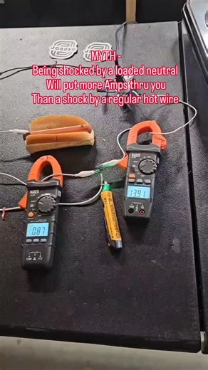 steven on Instagram: "Loaded Neutral load test repost #nationalelectricalcode #electrician_life #donttrythisathome"