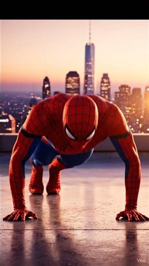 #spidermansong Spiderman doing workout 😄😂