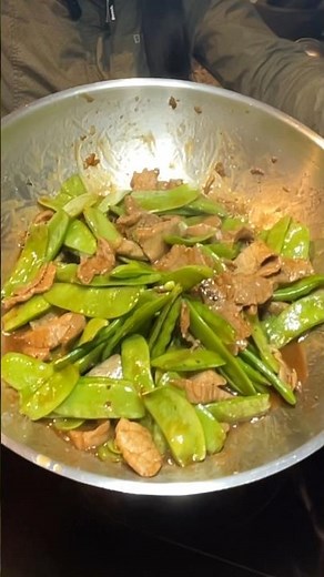 Stir Fry Snow Peas & Beef * quick easy meal