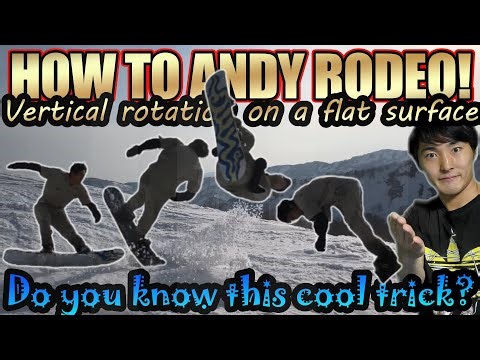 How to Flip on Flat Ground – ANDY RODEO Explained