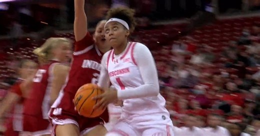 Badgers women's basketball falls to Indiana