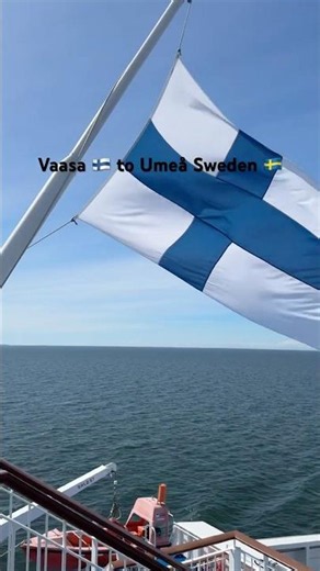 Vaasa 🇫🇮 to Umeå 🇸🇪 : A Nordic Sea Journey #travel #nordics