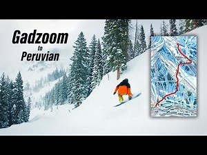 Top-To-BOTTOM Follow-Cam - Gadzoom to Peruvian at Snowbird - RAW AUDIO