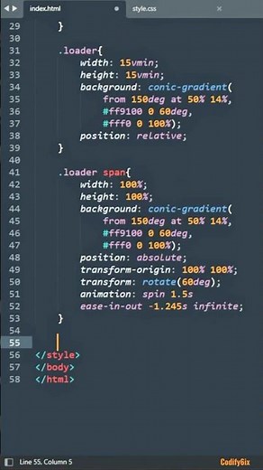 Triangles Animation | HTML & CSS