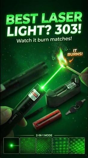 Laser 303 Rechargeable Green Laser Pointer 🔥