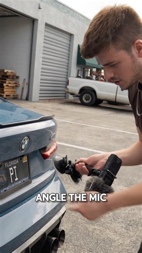 How to Record Car Exhaust Audio For Your Videos! #filmmaking #cars