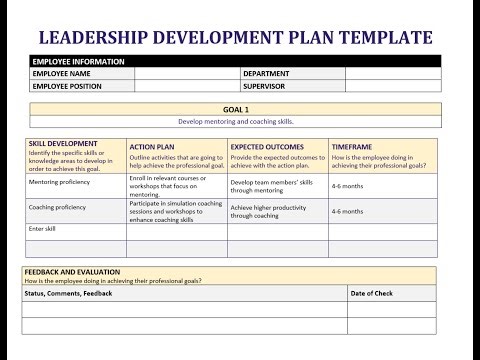 Leadership Development Document/End of document surprise