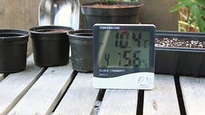Digital Thermometer & Hygrometer Video: Stay on top of the temperature and humidity with the help of this handy Thermometer & Hygrometer. Find out how to set up and make the most of yours in our quick how-to guide http://www.greenhousesensation.co.uk/thermometer-and-hygrometer.html | Greenhouse Sensation