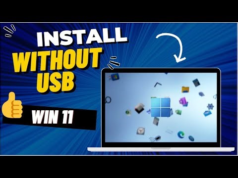 INSTALL WINDOWS 11 WITHOUT USB FLASH DRIVE