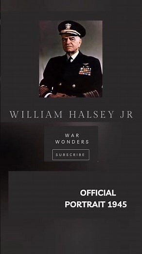 Bull Halsey: The WWII Admiral Who Said "Attack!" ⚓ #ww2 #history