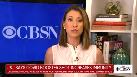 Johnson & Johnson says its booster shot strengthens immunity