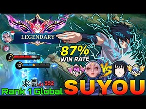 87% Win Rate Suyou VS Supreme No.1 Lunox - Top 1 Global Suyou by 水鼠 - Mobile Legends