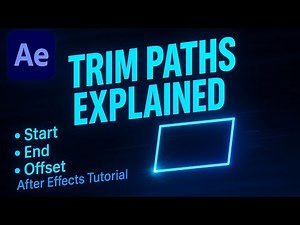TRIM PATHS In AFTER EFFECTS