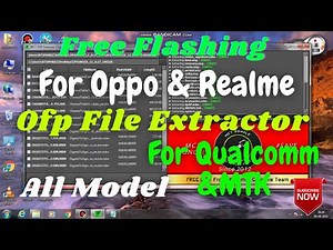 OPPO & Realme Ofp File Extractor OFP to Row Program Free