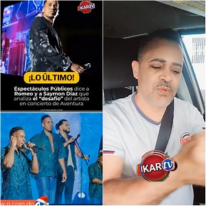 Espectáculo público, va detrás del concierto de Romeo, por una canción que no podían interpretar en dicho concierto. | Santo Domingo TV