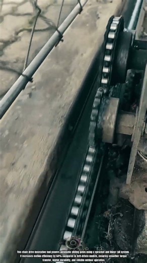 Best Efficiency, Chain Drive Machine for Smooth Automatic Sliding Gate Operation