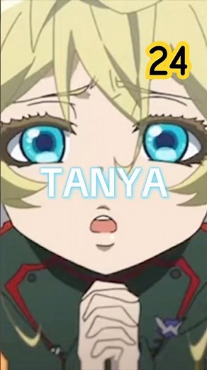 Tanya from Saga of Tanya the Evil is at number 24 on Anime art canvas J2 #animeart