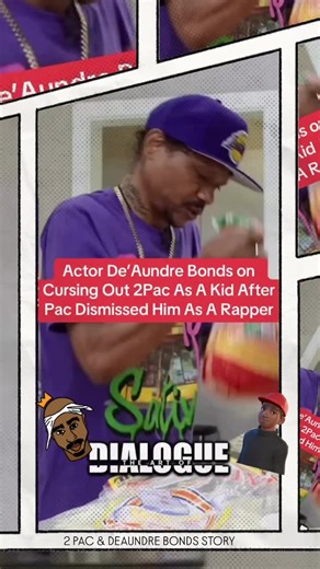 2 Pac and DeAundre Bonds Story! #Reallife #onmymama | De'Aundre Bonds