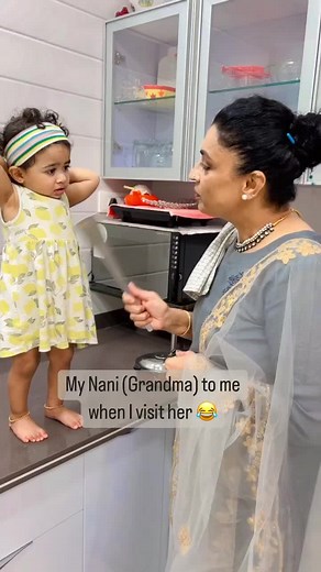 My Grandma wants me to be her little helper and I don’t mind 🤪😉 🎥: @baby.siya_2021 | Tinystep