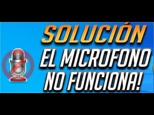 Micrófono no funciona windows 10 solución con drivers