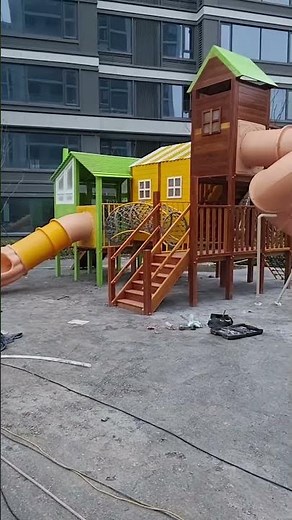 Heavy-Duty Playground System for City Parks
