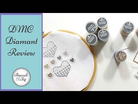 DMC Diamant Metallic Thread Review