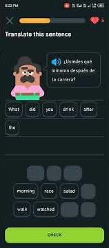 Duolingo spanish practice #contentcreator #duolingo #spanishvocabulary