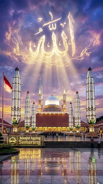 Masyaa Allah.. Masjid Agung Semarang?! 🥹🙏🏻 #facts #mosque #bismillah #fyp #shorts #viral #trend