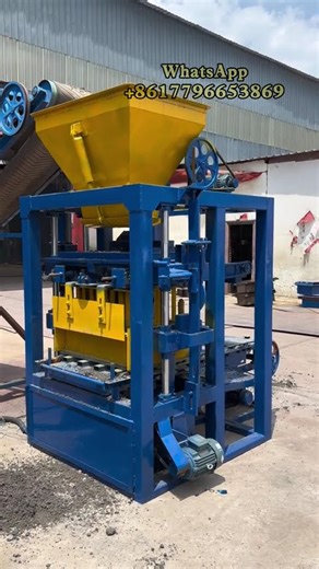Building Machine Brick Block Machine Capacity Paving Machine Press Brick Cement Molds Concrete