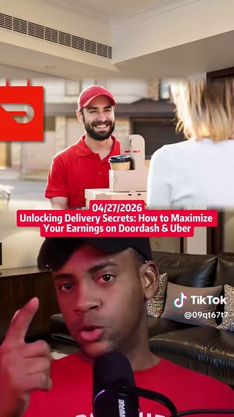 Unlocking Delivery Secrets: How to Maximize Your Earnings on Doordash & Uber 🚀💰 #deliveryhacks #uber #moneytips #viral #fyp #fypシ #babujaldelivery #tiktok #story #storytime #foryou #pov #doordash #delivery