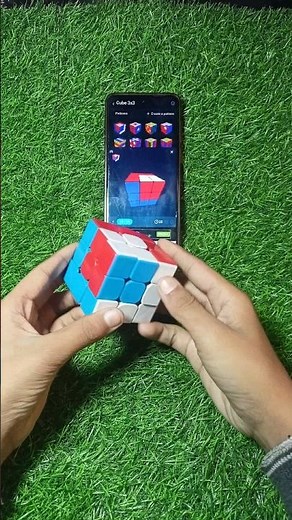 Cube Heart Pattern in Seconds! ❤️🧊 #shorts #pattern #rubikscube