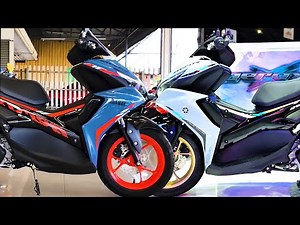 YAMAHA AEROX 155, MGA BAGONG VARIANTS AT KULAY