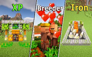 【Minecraft建筑教程】3个必备自动农场