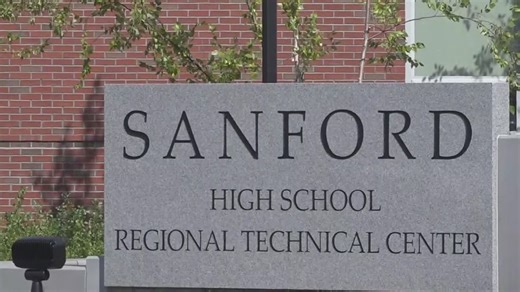 Student at Sanford High School dies in crash