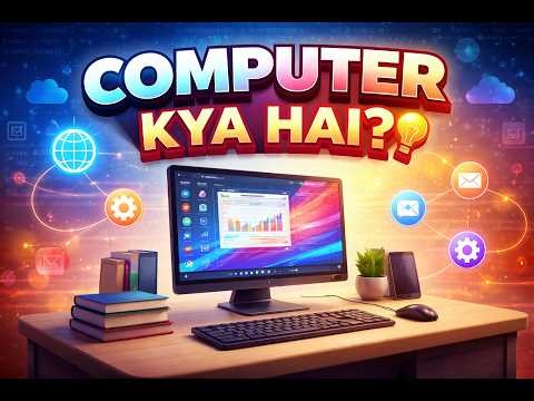 Computer Kya Hai Hindi Main | Beginner ke Liye Basic Computer Course | Computer Kaise Kaam krta hain