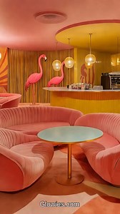 9.3K views · 102 reactions | This pink retro flamingo living room is...