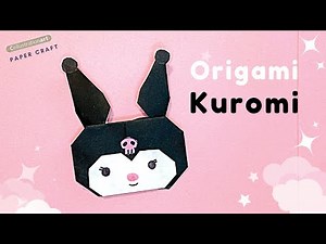 Origami Kuromi | Sanrio Kuromi | DIY Easy Paper Crafts