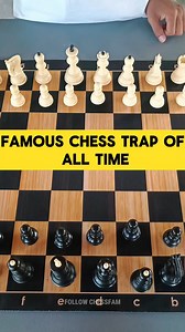 174K views · 978 reactions | Famous chess trap that capture your opponent's queen. #chess #fblifestyle | ChessFam | Facebook