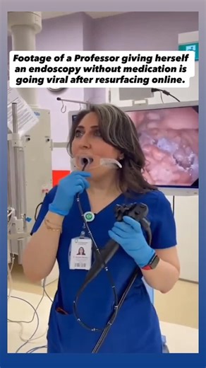 OccupyGh.com 🇬🇭 | Footage of a Professor giving herself an endoscopy without medication is going viral after resurfacing online. Posted for informational... | Instagram
