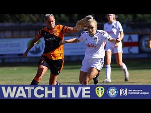LIVE FOOTBALL: Leeds United Women v Stockport County Ladies | FA Women's National League