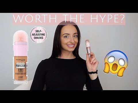 Maybelline Instant Age Rewind Instant Perfector 4-in-1 Glow Makeup First Impression + Try on!