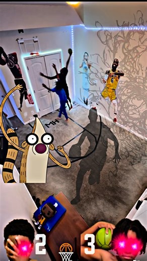 Kids GO AT IT in mini hoop 1v1 🤯 . . . #basketball #minihoop #sports #fun #basketballedits #sports #sportsedits #viral #trending #reel | Alex Reives