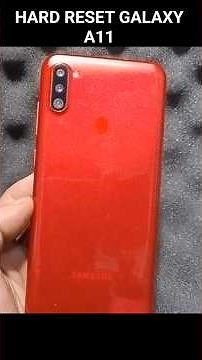 COMO FORMATAR SAMSUNG GALAXY A11 HARD RESET COMPLETO