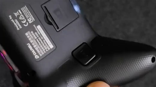 达尔优H100轻量化无线手柄类Xbox布局 Steam原神双人成行双影奇境怪物猎人荒野switch电脑明末渊虚之羽 气透黑（三模RGB）接收器 超轻伞绳数据线