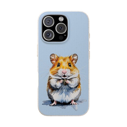 Hamster Biodegradable Case L Eco Friendly Bamboo Phone Case for Samsung and iPhone - Etsy