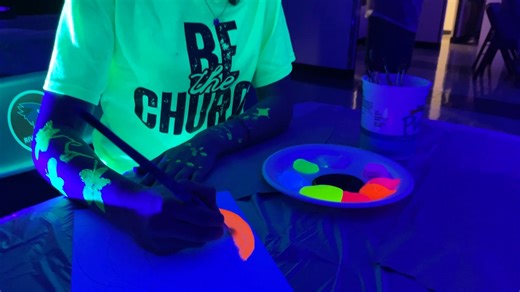 11 reactions | In the Classroom: Neon Night “You can test out what colors you want. And what’s great about it is that you can make it as bright and wacky as you want or realistic if neon is realistic.” Art students are raising money for their 2027 trip to Paris and Rome. Their fundraiser, Neon Night, brought the community out to support a great cause and have some fun painting. #OFARiverHawks #sOArTogether | OA Schools | Facebook